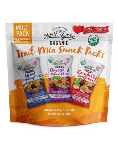Nature&#039;s Garden Organic Trail Mix 24 Units / 34 g