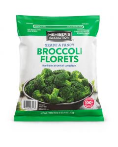 Selection Grade A Fancy Broccoli Florets 3 lb / 1.36 kg