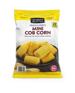 Selection Grade A Fancy Mini Cob Corn 2.26 kg / 5 lb
