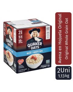 Quaker Quick Oats 2 Units /  1.13 kg / 40 oz