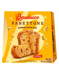 Bauducco All Butter Panettone with Candied Fruits and Raisins 750 g / 26.5 oz