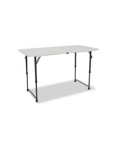 Lifetime Products Half Folding Commercial Table 122 cm x 61 cm x 91 cm / 48&quot; x 24&quot; x 36&quot;