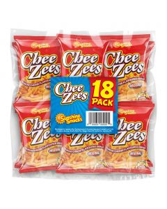 Sunshine Snacks Chee Zees Crunchy Snacks 18 Units / 45 g