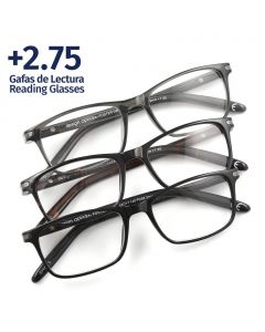 Foster Grant +2.75 Cole Dax Reading Glasses 3 Units