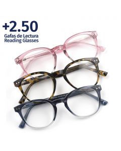 Foster Grant +2.50 Clansy Lola Reading Glasses 3 Units