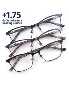 Foster Grant +1.75 Reading Glasses Addie Kiersey 3 Units