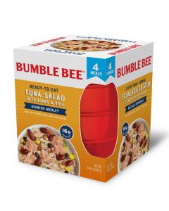 Bumble Bee Tuna with Rice, Beans, and Vegetables Bowls - Spanish Medley 4 Units / 160 g / 5.64 oz