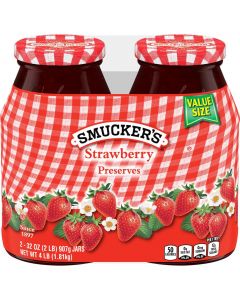 Smucker&#039;s Strawberry Jam 2 Units / 907 g / 32 oz