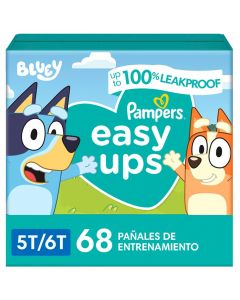 Pampers Easy Ups Training Diapers Size 5–6 / 68 Count