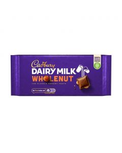Cadbury Whole Nut Chocolate Bar 180 g