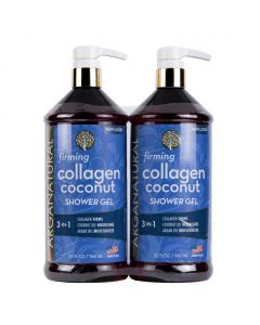 Arganatural Firming Collagen Coconut Shower Gel 2 Units / 960 mL / 32 oz