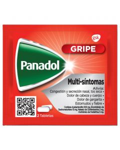 Panadol Multi-Symptom Cold &amp; Flu 48 Tablets / 226.8 g / 0.5 lb