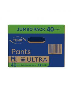 Tena Diaper for Adult Unisex Medium Size 40 Units