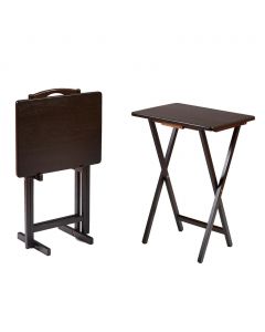 ’s Selection Folding Tray Tables 3 Pieces