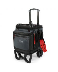 Arctic Zone 60 Can Rolling Cooler with A.T. Cart - Ice up to 3 Days