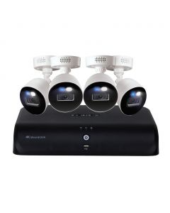 Lorex 4K DVR Digital Video Recorder with 8 Channels and 4 Cameras
