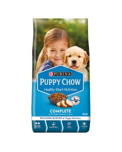 Purina Puppy Chow Chicken and Rice Puppy Chow with Essential Nutrients 13.6 kg / 30 lb