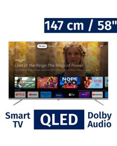 JVC 147 cm / 58&quot; Inches Smart Google TV 4K QLED UHD LT-58KC738