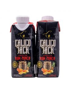 Calico Jack Fruit Blend Flavored Jamaican Rum Punch 6 Units / 250 ml