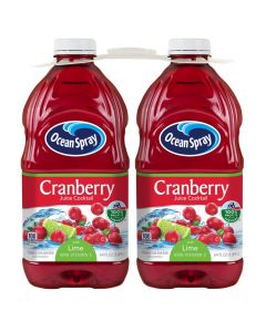 Ocean Spray Cranberry Lime Juice 2 Units / 1.89 L / 64 oz