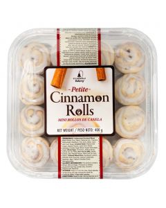 El Camino Real Bakery Mini Cinnamon Rolls Made with Traditional Dough 16 Units