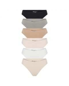 ’s Selection Women&#039;s Size L High-Cut and Bikini Panties 6 Units