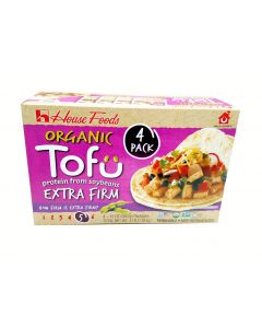 House Foods Organic Tofu 4 Units / 340 g / 12.34 oz
