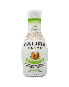 Califia Farms Unsweetened Almond Drink 1.4 L / 48 oz