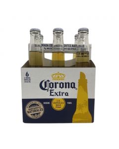 Corona Extra Bottled Beer 6 Units / 330 mL