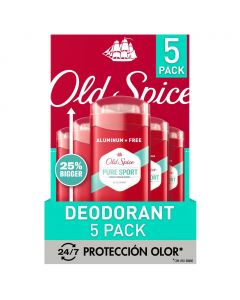 Old Spice High Endurance Men&#039;s Deodorant Original Scent 5 Units / 85 g / 3 oz