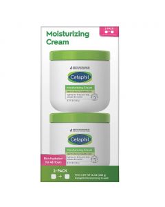 Cetaphil Moisturizing Cream for Dry and Sensitive Skin 2 Units / 453 g / 16 oz
