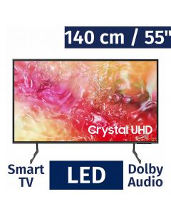 Samsung 140 cm / 55&quot; Inches Smart Tizen TV Crystal UHD 4K UN55DU7200FXZA