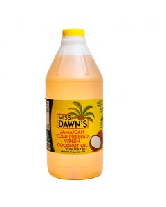 Miss Dawn&#039;s Jamaican Cold-pressed Virgin Coconut Oil 1.89 L