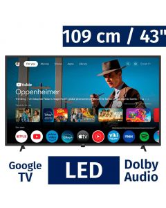 JVC 109 cm / 43” Inches Smart FHD Google TV LT-43KM348