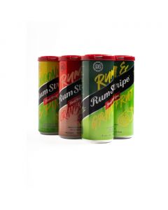 Rum Stripe Canned Colorful White Rum 6 Units / 250 mL