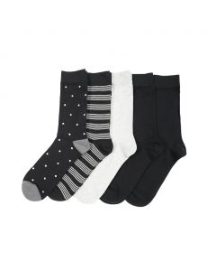 Selection Single Size Men&#039;s Socks 5 Pairs