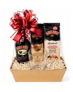 Bailey&#039;s Whisky Cream + Chocolates Gift Basket