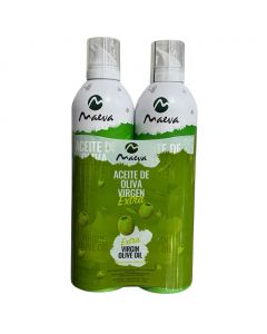 Maeva Extra Virgin Olive Oil Spray 2 Units / 400 mL / 13.5 oz
