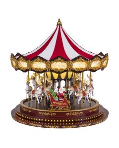 Mr. Christmas Musical Carousel with Lights 43.18 cm / 17&quot;