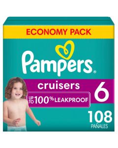 Pampers Cruisers Baby Diapers Size 6 / 108 Units