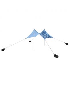 Bestway Outdoor Beach Canopy for 4 People 210.82 cm x 210.82 cm x 198.12 cm / 83&quot; x 83&quot; x 78&quot;