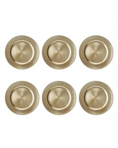 Baum Set of Decorative Base Plates 6 Pieces