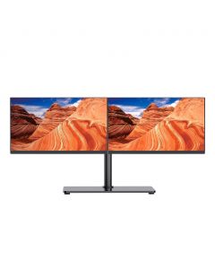Harkn 54.61 cm / 21.5&quot; Inches Dual LED Monitor with Adjustable Desk Stand 05445