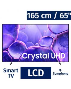 Samsung 165 cm / 65&quot; Smart Tizen 4k Crystal UHD TV UN65U8000FFXZA