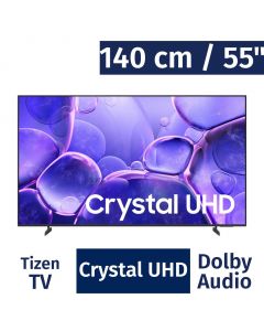 Samsung 140 cm / 55&quot; Smart Tizen 4K Crystal UHD TV UN55U8000FFXZA