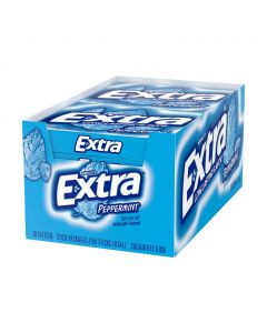 Wrigley&#039;s Extra Peppermint Gum 10 Units 37.5 g / 1.32 oz