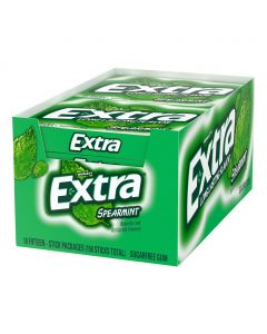 Wrigley&#039;s Extra Spearmint Sugar-Free Gum 10 Packs 37.5 g / 1.32 oz
