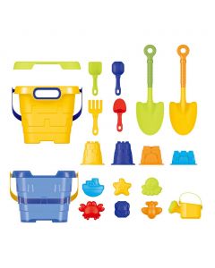 Play N&#039; Fun Beach Toy Bucket Set 20 Pieces