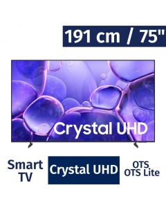 Samsung 191 cm / 75&quot; Inch Tizen 4K Crystal UHD Smart TV UN75U8000FFXZA