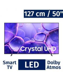 Samsung 127 cm / 50&quot; Inches Smart Tizen 4K LED Class Crystal UHD TV UN50U8000FFXZA